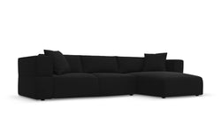 milo casa-hoekbank esther rechts velvet-zwart--velvet-banken-meubels_7998862