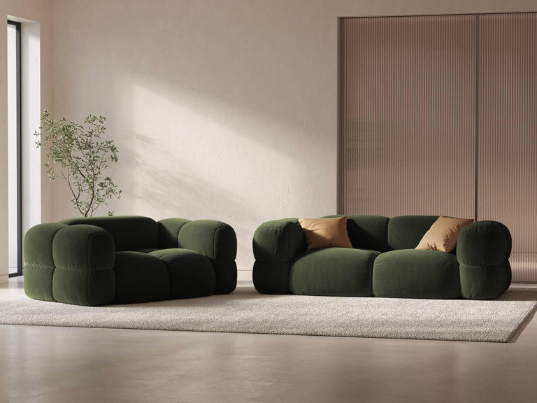 2-zitsbank Loretto velvet