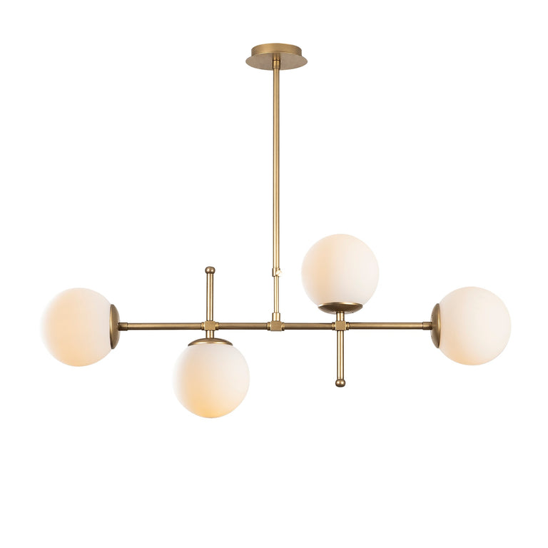 Design hanglamp eettafel Stella goud