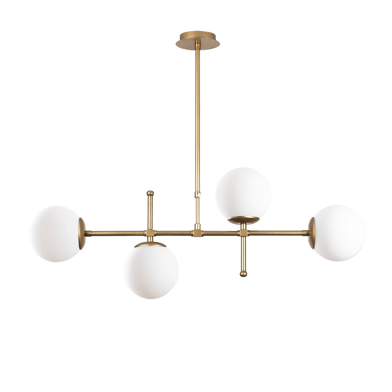 Design hanglamp eettafel Stella goud