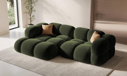 Hoekbank Loretto links velvet