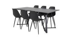 venture-home-eetkamerset-marina6eetkamerstoelen polar-zwart-plasticstaal-tafels-meubels2