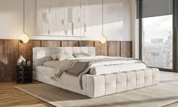 Tilly bedframe chenille met opbergruimte 180 x 200 cm