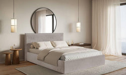 Bedframe Esmay velvet 200 x 200 cm