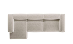 Hoekbank Bergamo links