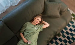 Hoekslaapbank Philipa ribstof links