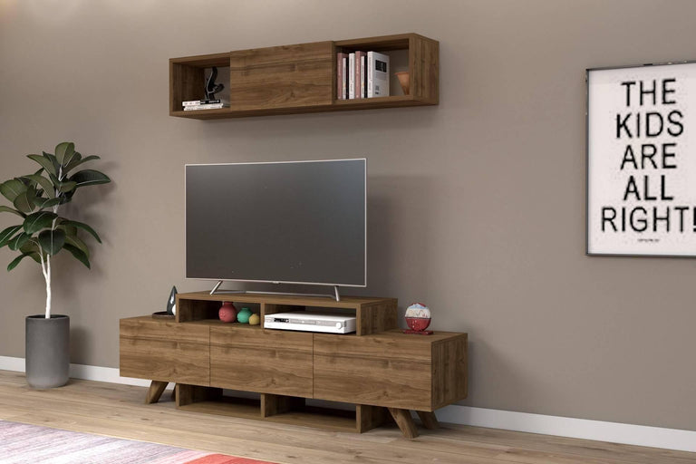 kalune-design-tv-meubel-tani-met-wandplank-donkerbruin-150x31-6x49-spaanplaat-kasten-meubels4