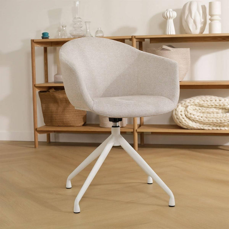 Set van 2 eetkamerstoelen Nola-Otis draaibaar