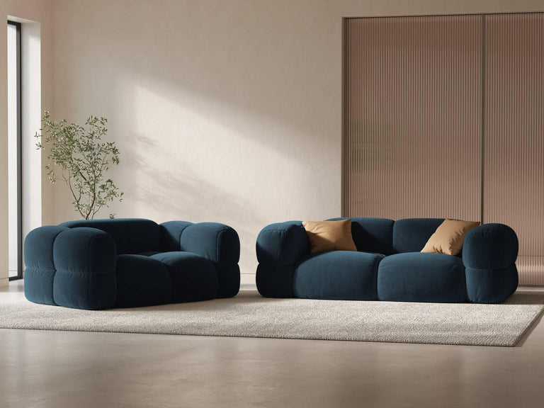 2-zitsbank Loretto velvet