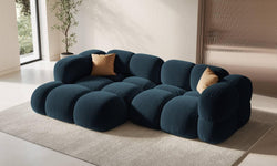 Hoekbank Loretto links velvet