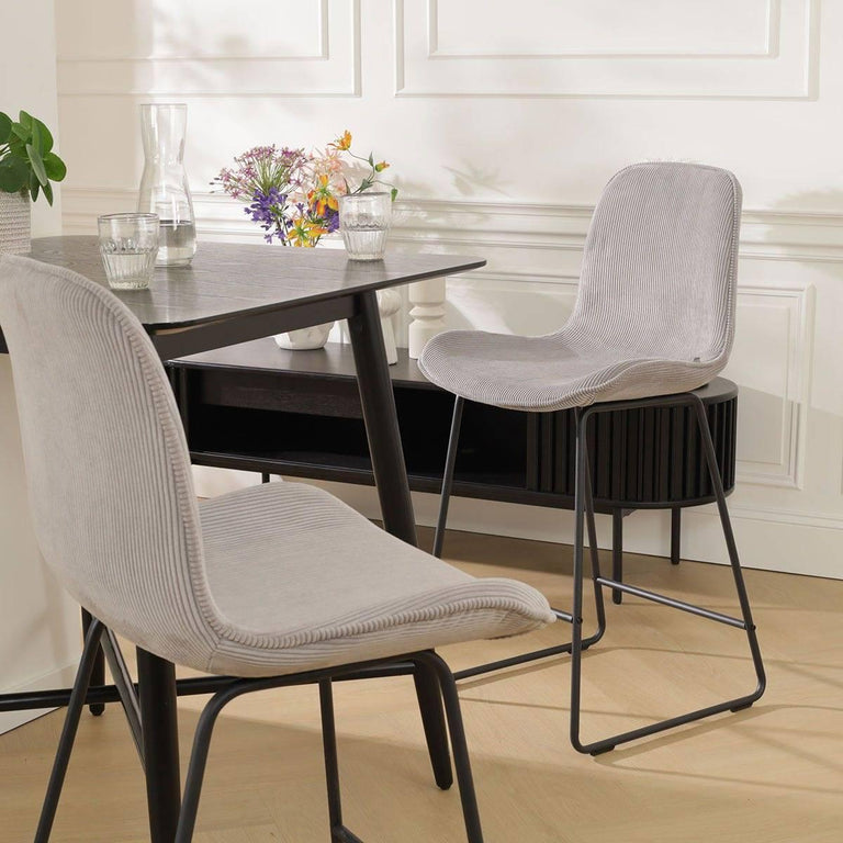 Barstoel Nino-Fé ribstof