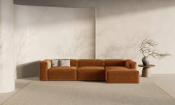 Hoekbank Bergamo rechts