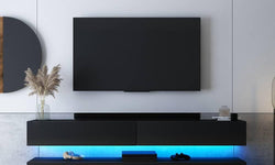 naduvi-collection-tv-meubel-fly met verlichting-zwart-eikenfineer-kasten-meubels7