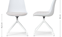 Eetkamerstoel Nola-Liv draaibaar