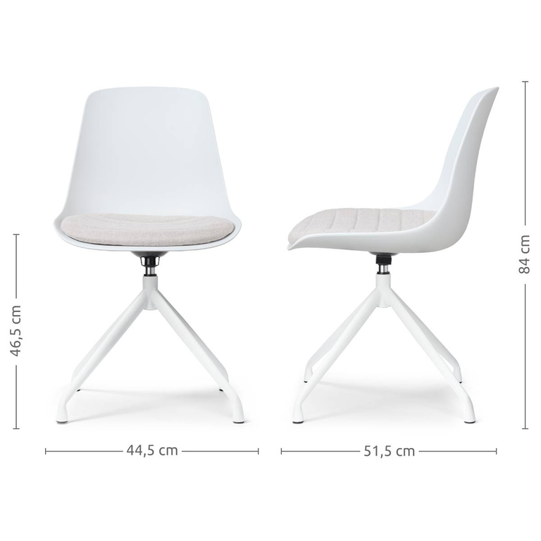 Eetkamerstoel Nola-Liv draaibaar