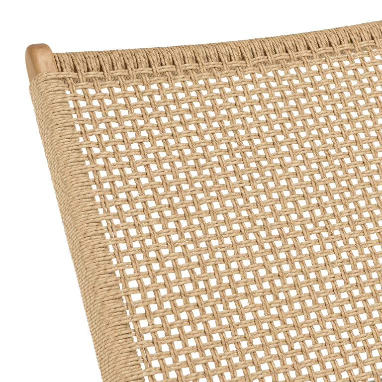 Ligbed Valeria teakhout rotan