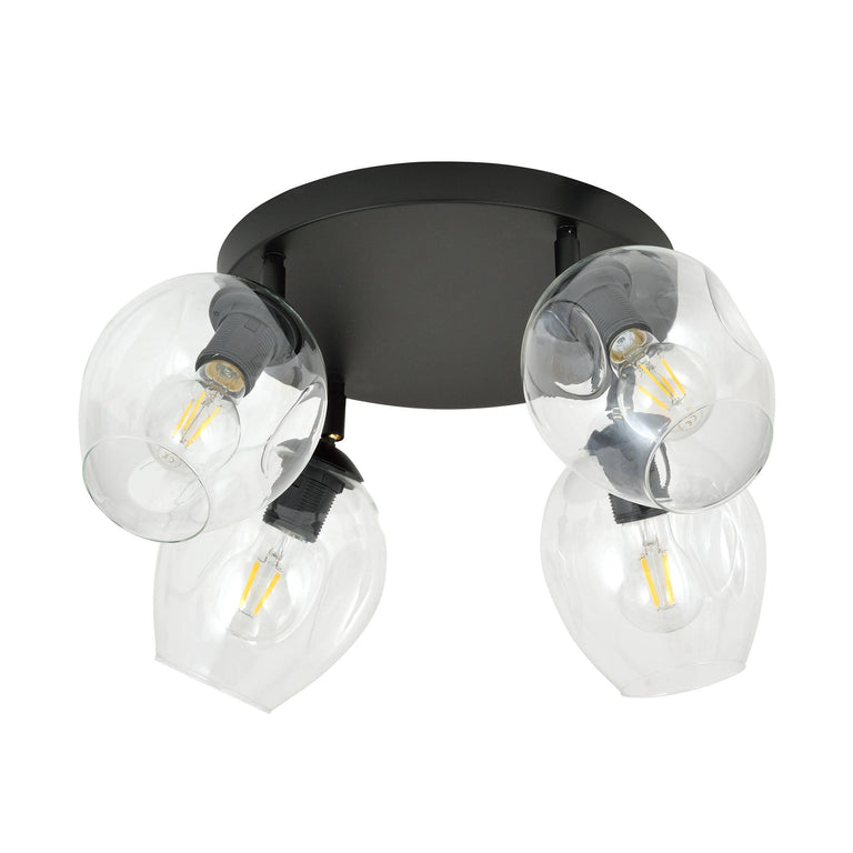 naduvi collection-4-lichts spot flow-transparant--glas-binnenverlichting-verlichting2