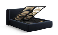 Bedframe Jolene 180x200 cm met opbergvak velvet