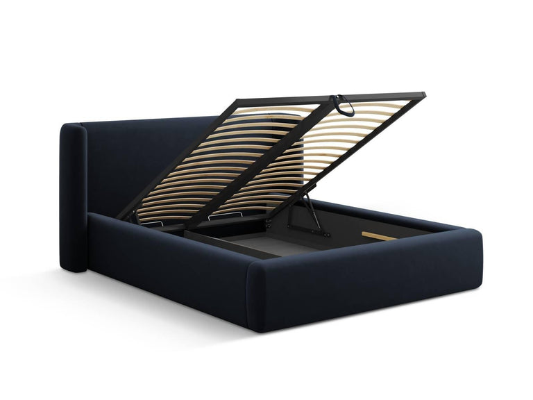 Bedframe Jolene 180x200 cm met opbergvak velvet