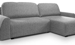 Talula hoekbank links/rechts chenille met slaapfunctie