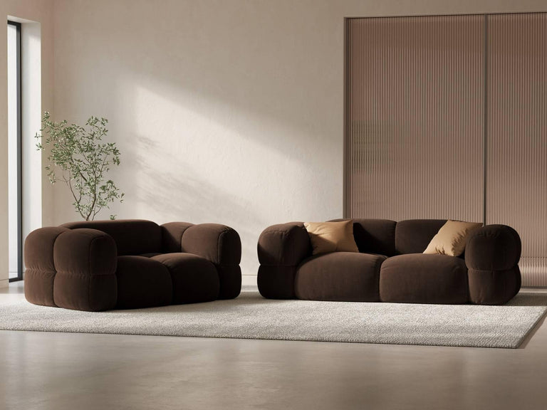 3-zitsbank Loretto velvet