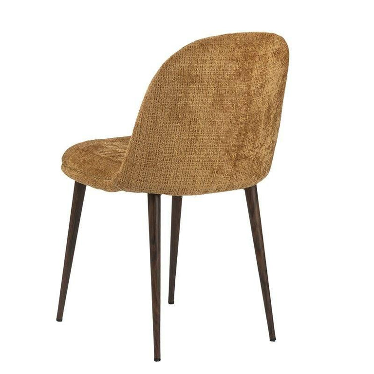 Eetkamerstoel Egg chenille