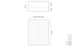 Bedframe met opbergvak Lupine 180 x 200 cm