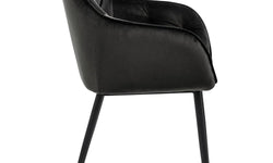 naduvi-collection-eetkamerstoel-harvey velvet-antraciet-velvet-stoelen-& fauteuils-meubels4