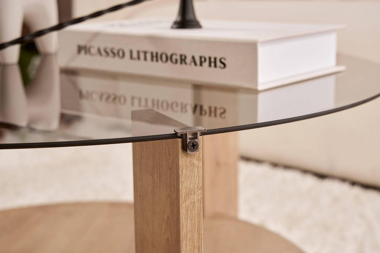 Salontafel Clara rookglas