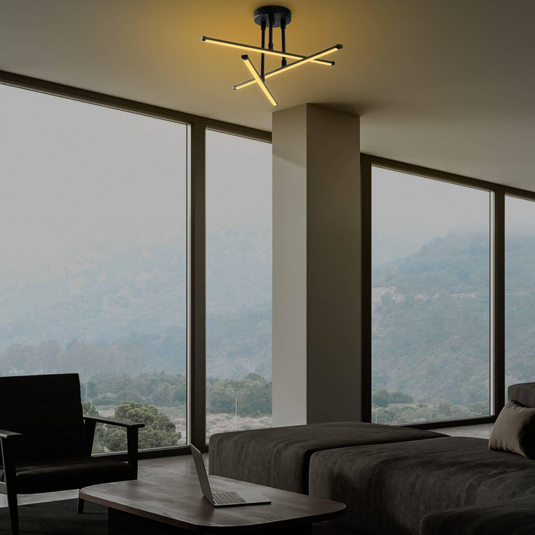 Plafondlamp LED Flower