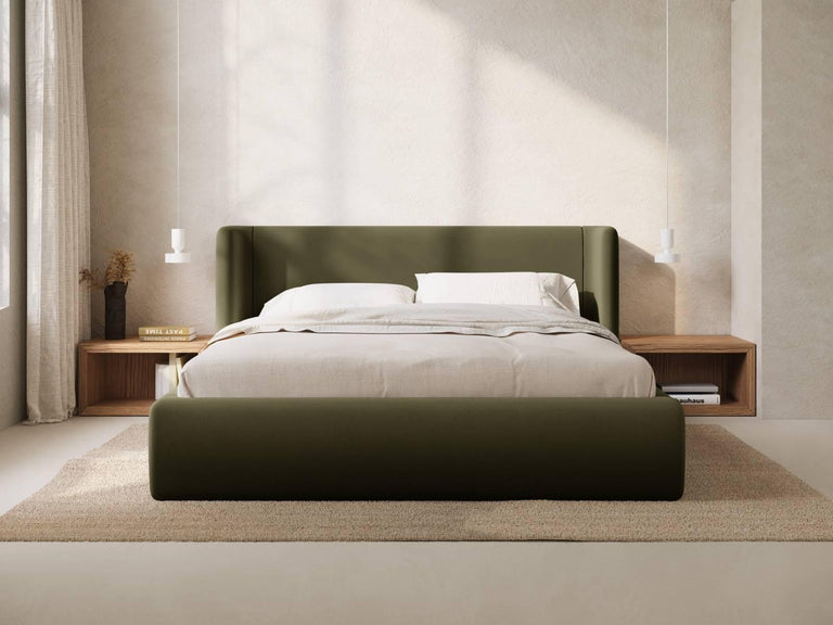 Bedframe Jolene 160x200 cm met opbergvak velvet