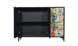 Dressoir Matteo Beige Flowers