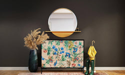 Dressoir Matteo Beige Flowers