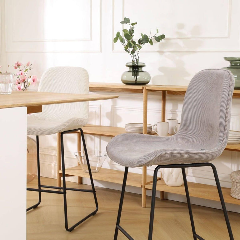 Barstoel Nino-Fé ribstof