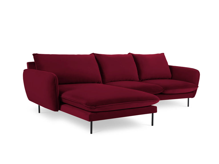 cosmopolitan-design-hoekbank-vienna-links-velvet-rood-zwart-255x170x95-velvet-banken-meubels2