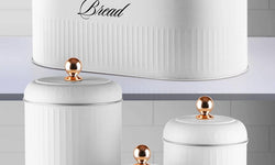 Set van 4 opbergpotten Bread