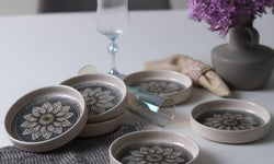 Set van 6 kommen Lieven keramiek