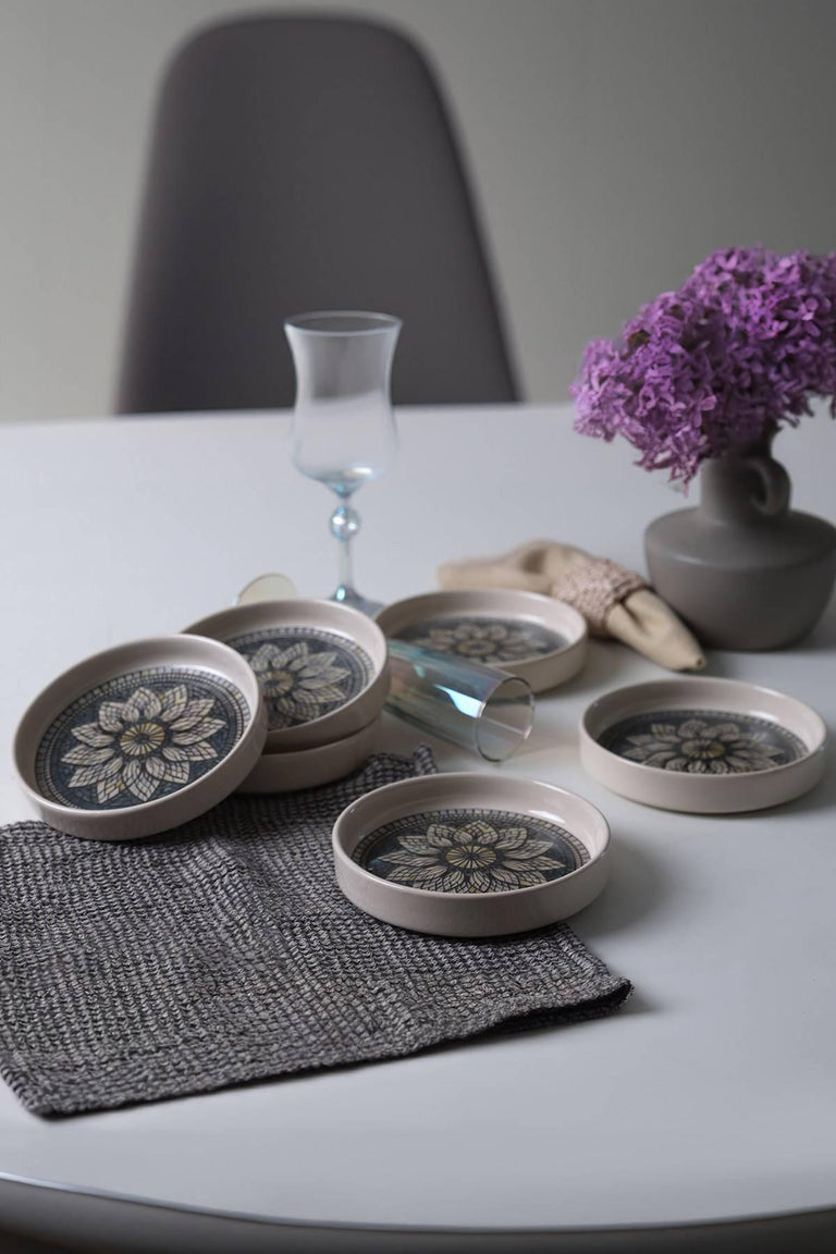 Set van 6 kommen Lieven keramiek