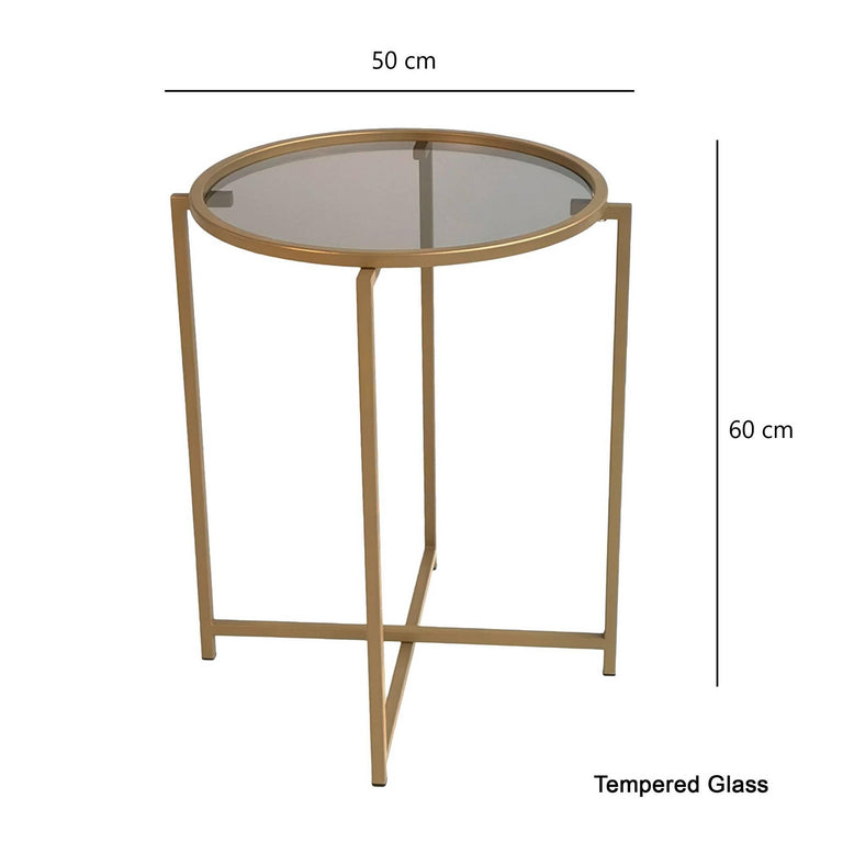 Bijzettafel Alva set van 2