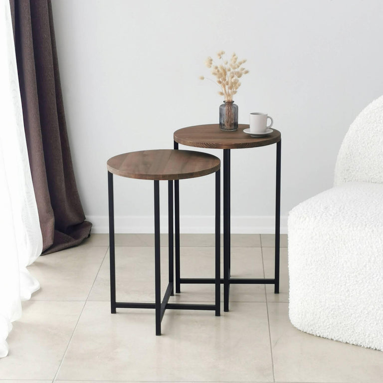 Bijzettafel Neta set van 2