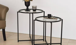 Bijzettafel Alva set van 2