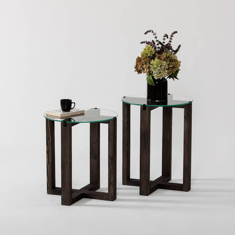 Bijzettafel Amalfi set van 2