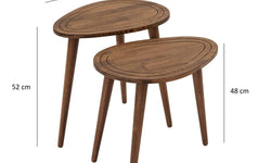 Bijzettafel Sweet set van 2