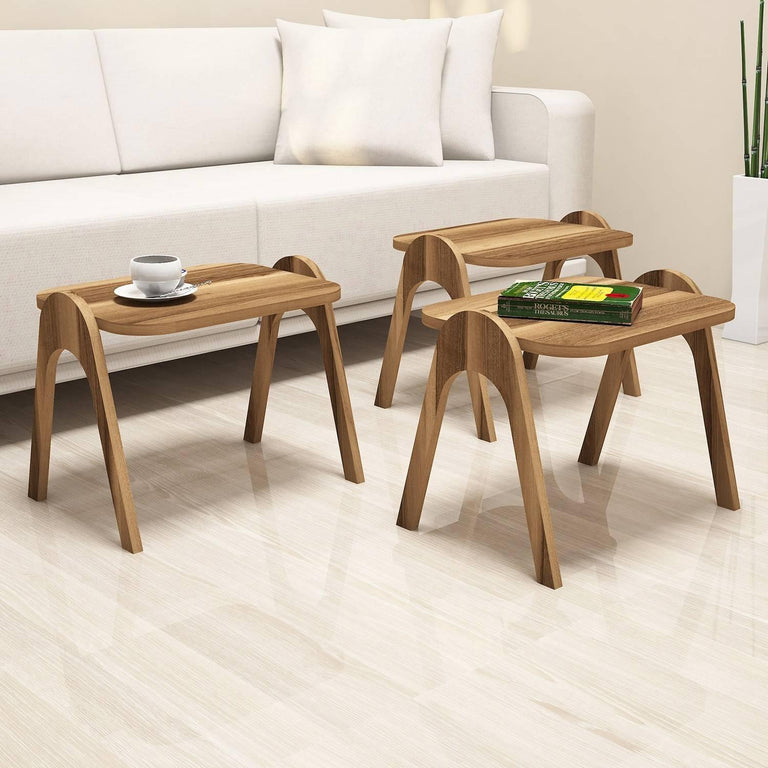 Bijzettafel Paris set van 3