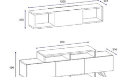 kalune-design-tv-meubel-tacey-met-wandplank-zwart-150x31-6x49-spaanplaat-kasten-meubels6