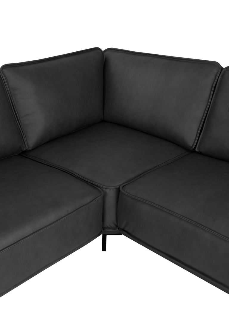 naduvi-collection-hoekbank-deniabigrechts buffelleer-zwart-buffelleer-(100% leer)-banken-meubels9