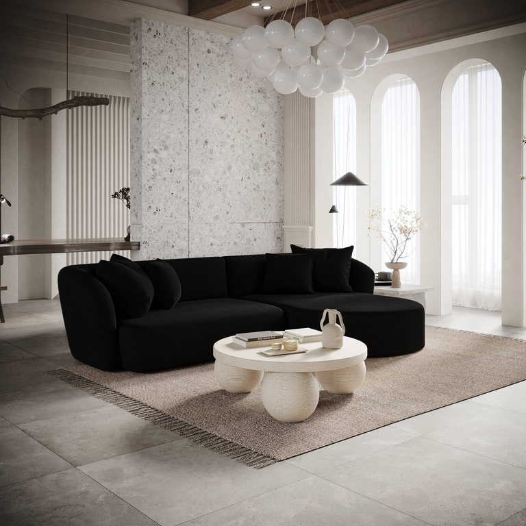sia-home-hoekbank-emyrechtsvelvet-zwart-velvet-(100% polyester)-banken-meubels2