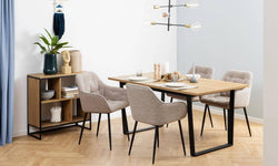 naduvi-collection-eetkamerstoel-harvey boucle-cremekleurig-boucle-stoelen-& fauteuils-meubels8