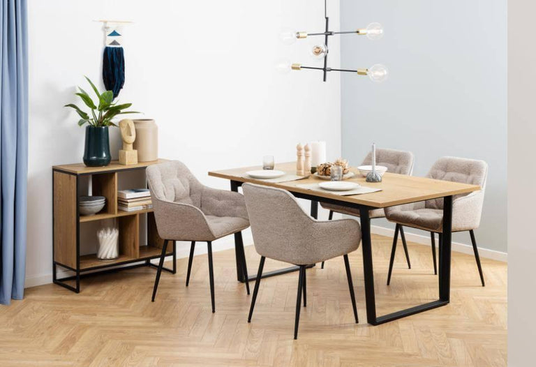 naduvi-collection-eetkamerstoel-harvey boucle-cremekleurig-boucle-stoelen-& fauteuils-meubels8