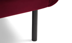 cosmopolitan-design-fauteuil-vienna-velvet-rood-zwart-95x92x95-velvet-stoelen-fauteuils-meubels3